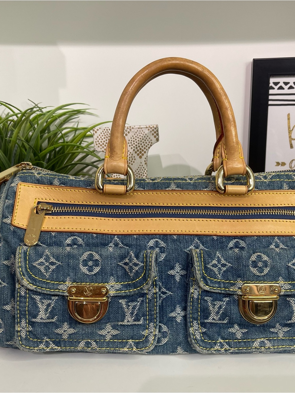 Louis Vuitton Denim Neo Speedy